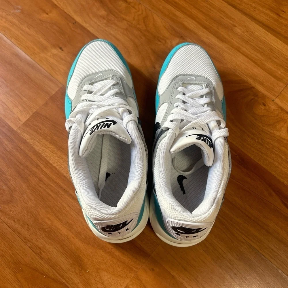 Nike White and Blue Modern sneakers